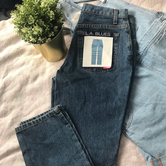 L.A. Blues Vintage Mom Jeans - Picture 1 of 4